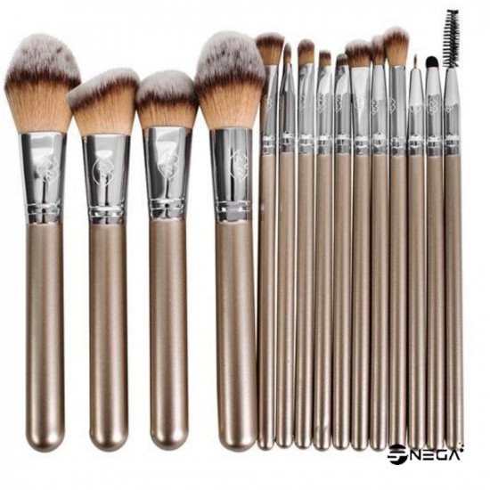 Kozmetični čopiči za MAKEUP 15 delni set Kozmetični čopiči za MAKEUP 15 delni set Kozmetični čopiči in pripomočki