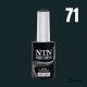 NTN PREMIUM permanentni barvni lak za nohte 071 Permanentni zelo pokrivni gel laki