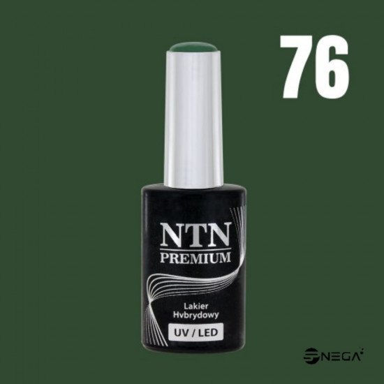 NTN PREMIUM permanentni barvni lak za nohte 076 Permanentni zelo pokrivni gel laki