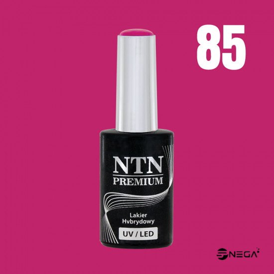 NTN PREMIUM permanentni barvni lak za nohte 085 Permanentni zelo pokrivni gel laki