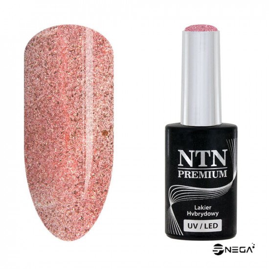 NTN PREMIUM permanentni barvni lak za nohte 107 Permanentni zelo pokrivni gel laki