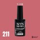 NTN PREMIUM permanentni barvni lak za nohte 211 Permanentni zelo pokrivni gel laki