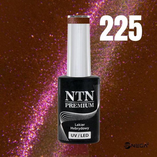 NTN PREMIUM magnetic gel nail polish 225 Magnetic colour gel nail polish CAT EYE