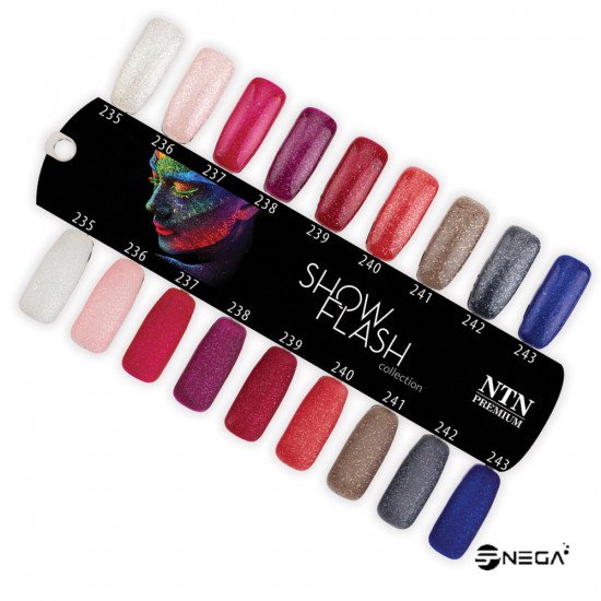 NTN PREMIUM barvni gel lak za nohte 239 Gel laki, Gelish nohti