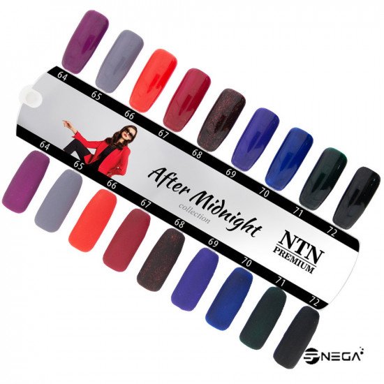 NTN PREMIUM permanentni barvni lak za nohte 071 Permanentni zelo pokrivni gel laki