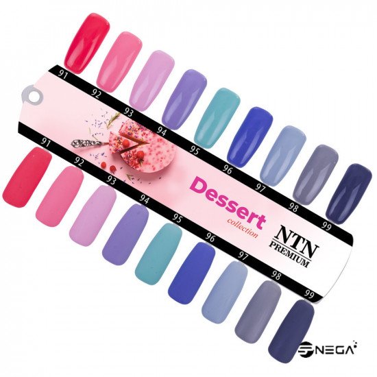 NTN PREMIUM permanentni barvni lak za nohte 092 Permanentni zelo pokrivni gel laki