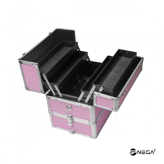 Kozmetički kofer -XL pink Kozmetički koferi i kolice