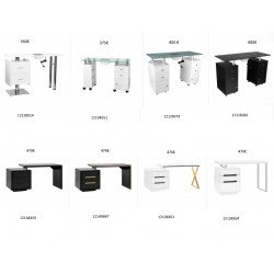 Cosmetic table for manicure