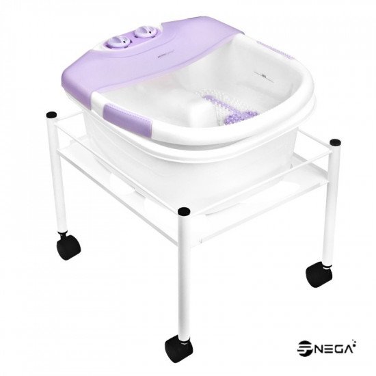 Kadica sa masažom na kolicima za pedikuru Njega nogu