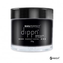 DIPPN Black on Black acrylic powder, 25gr