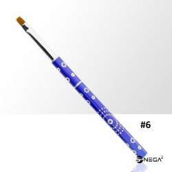 Brush for UV gel size 6 natural brushes