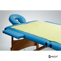 Lining of paper and foil for manicure yellow