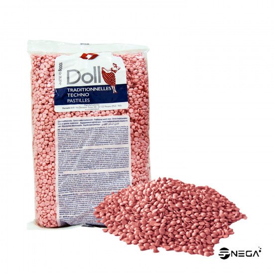 Vosek "VROČI" SOFT V GRANULAH - perlah Titanium 1000 g Depilacija