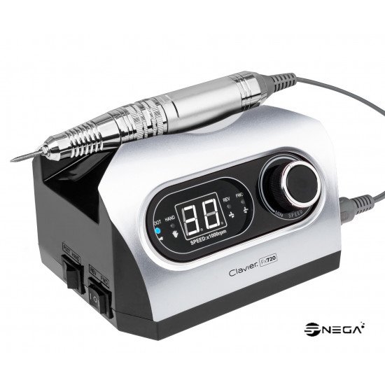 Električna brusilica za manikuru i pedikuru ZS 720 65W srebrn Električne freze, brusilice za nokte 