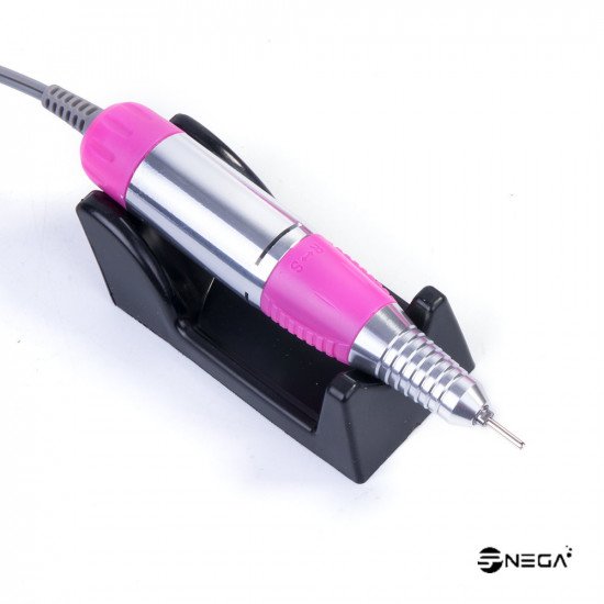 Electric drill machine for manicure JD500 40W dark pink Nail drill and accessories