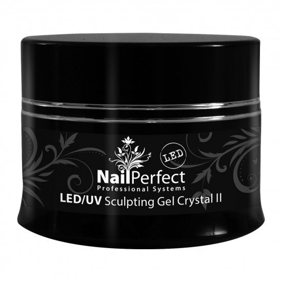 NP LED Gel Crystal Clear II, 45g NP LED Gel Crystal Clear II, 45g Geli za nohte