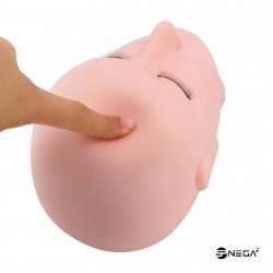 Fake eyelash extension practice head