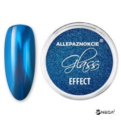 Pigment powder with a chrome look for nails, 08