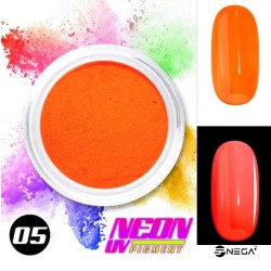 Neon glitter dust for nails that glows 5