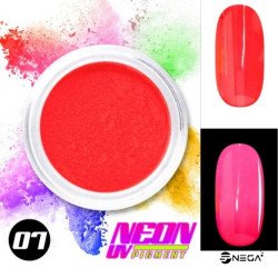 Neon glitter dust for nails that glows 7