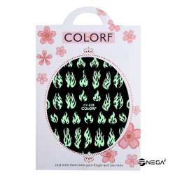 Sticker glows in the dark, 028