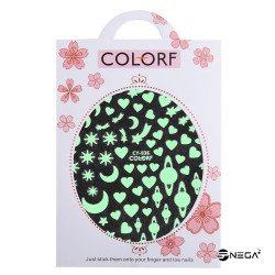 Sticker glows in the dark, 036