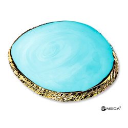 A design stone for mixing colors and eyelash glue