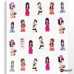 Nail stickers 136