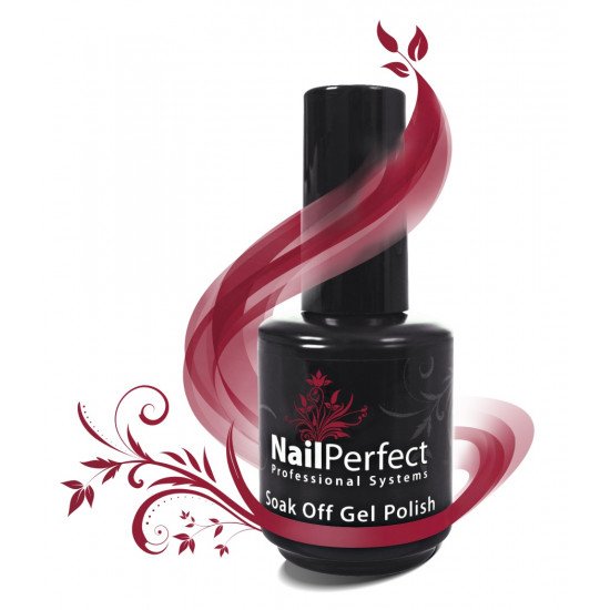 NP 136 gel polish soak off gel lak 15 ml., Nohti