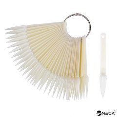 Color Chart natural colors for 40 colors