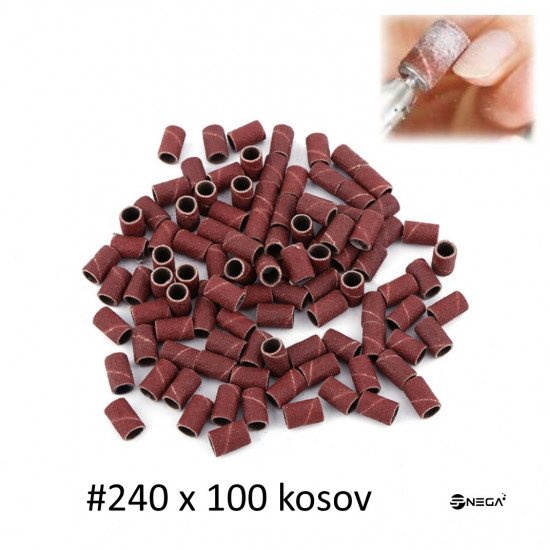 Nail Drill Sand Bands #240, 100 pcs Electrical devices and accessories