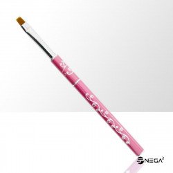 UV GEL 6 natural brush, metallic-pink