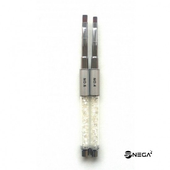 brush for UV gel 6 Brushes for gel and nails