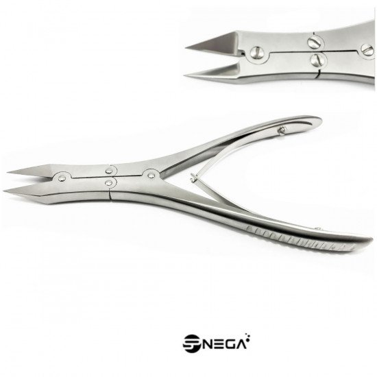 Duplex profesionalne kliješta za nokte, dužina noža je 15 mm Kliješta, škare i alati