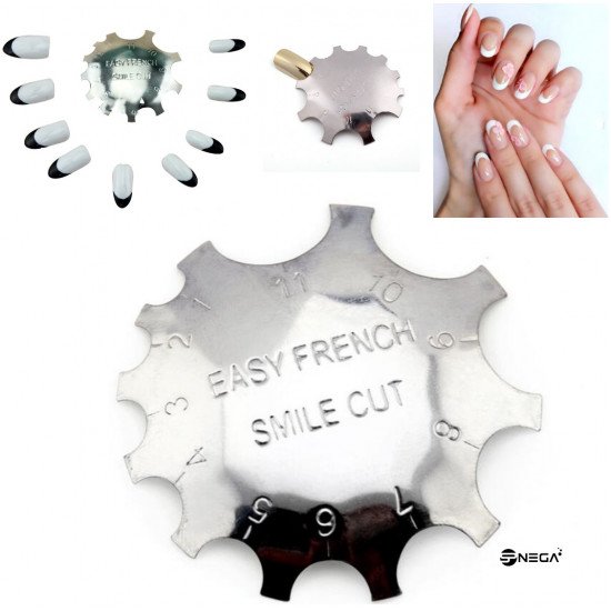 Šablona za akrilno tehniko frenc   Orodje in pripomočki