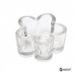 Glass for liquid - henna or acrylic F