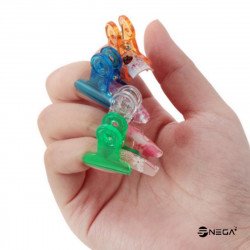 Pinch clamps for artificial nails, 5 pieces