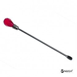 Spoon with a crystal for mixing 