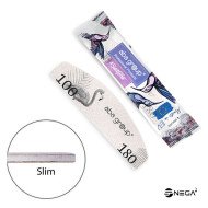 Nail file mini ABA 100/180 halfmoon profesional